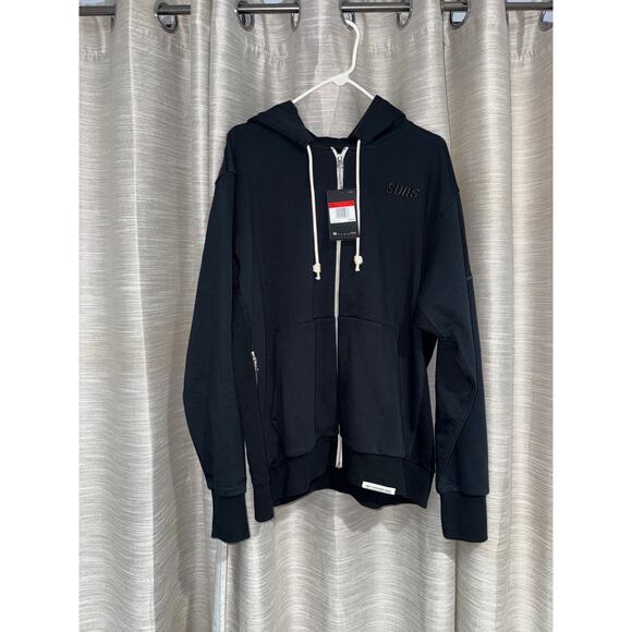 Nike Phoenix Suns Authentic Standard Issue Full-Zip Hoodie Jacket Size Lg - NEW - Picture 1 of 5